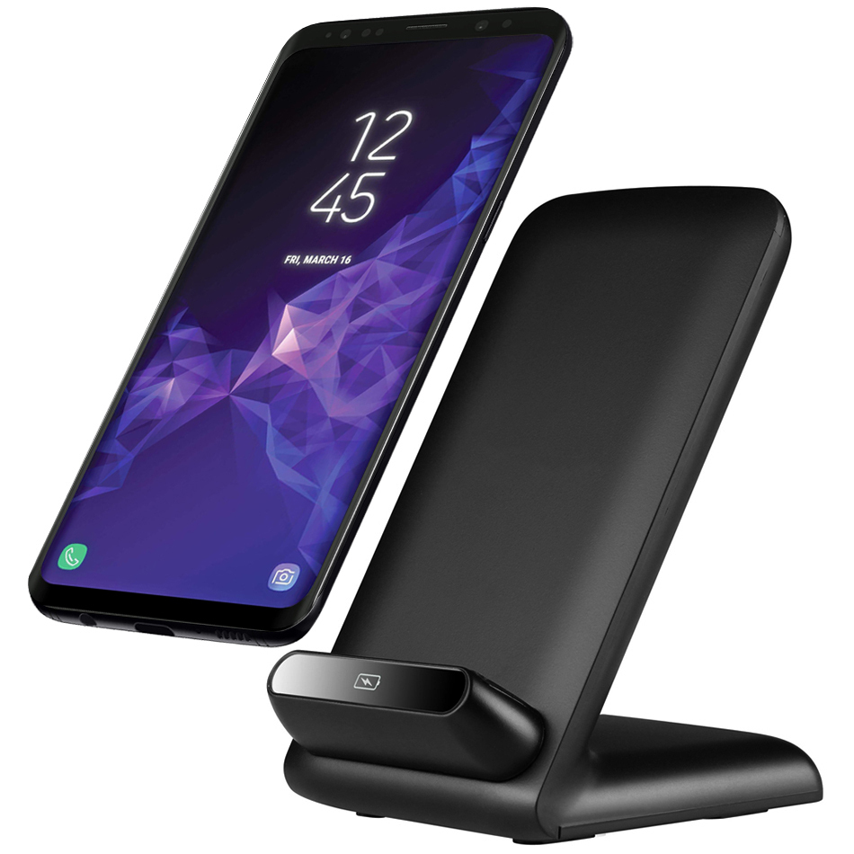 10W Qi Fast Wireless Charging Stand for Samsung Galaxy S9